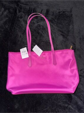 Kate Spade Kitt Ksnyl Large Tote in Baja Rose - Sleek Everyday Carry